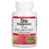 Natural Factors Zinc Bisglycinate 25 mg 60 Vegetarian Capsules 068958016924