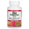 Natural Factors Zinc Bisglycinate 50 mg 60 Vegetarian Capsules 068958016931