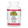 Natural Factors Zinc Citrate 50 mg 90 Tablets 068958016801
