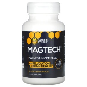 Natural Stacks MagTech Magnesium Complex 90 Vegetarian Capsules 718879621607