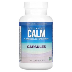 Natural Vitality CALM Magnesium 120 Capsules 183405043992