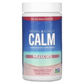 Natural Vitality CALM Muscles Watermelon 6 oz (170 g) 875534002697