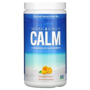 Natural Vitality CALM The Anti-Stress Drink Mix Orange 16 oz (453 g) 183405000087