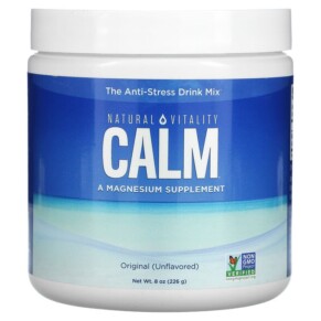Natural Vitality CALM The Anti-Stress Drink Mix Original (Unflavored) 8 oz (226 g) 183405043497
