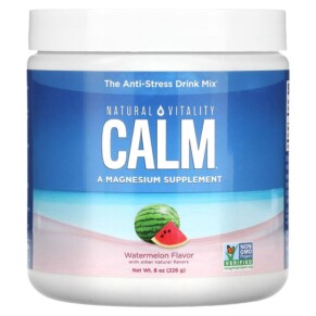 Natural Vitality CALM The Anti-Stress Drink Mix Watermelon 8 oz (226 g) 183405043565
