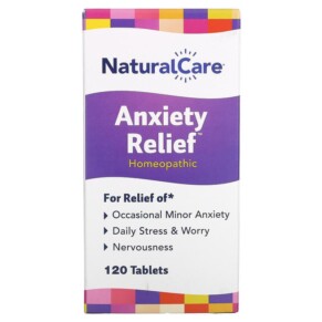 NaturalCare Anxiety Relief 120 Tablets 705692415254