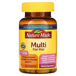 Nature Made Multi For Her 90 Tablets 031604017910
