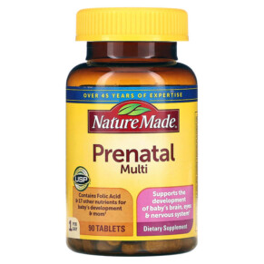 Nature Made Multi Prenatal 90 Tablets 031604014995