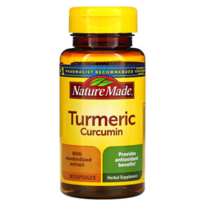 Nature Made Turmeric Curcumin 60 Capsules 031604027544