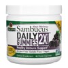 Nature's Answer Black Elderberry Sambucus Daily Gummies 2X Strength 3.200 mg 45 Pectin Gummies 083000269165