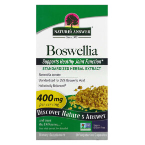 Nature's Answer Boswellia 400 mg 90 Vegetarian Capsules 083000163661