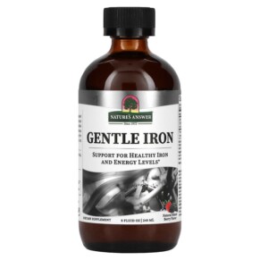 Nature's Answer Gentle Iron Natural Mixed Berry 8 fl oz (240 ml) 083000269257