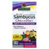 Nature's Answer Kid's Sambucus Chewables Black Elderberry + Vitamin-C and Zinc 45 Chewable Tablets 083000262692