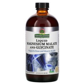 Nature's Answer Liquid Magnesium Malate and Glycinate 16 fl oz (480 ml) 083000261732