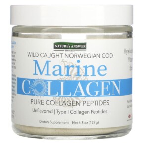 Nature's Answer Marine Collagen Wild Caught Norwegian Cod Unflavored 4.8 oz (137 g) 083000269202