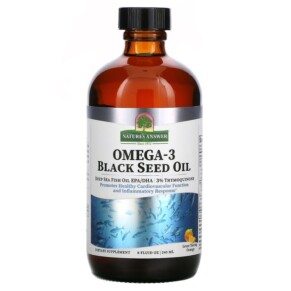 Nature's Answer Omega-3 with Black Seed Oil Orange 8 fl oz (240 ml) 083000261428