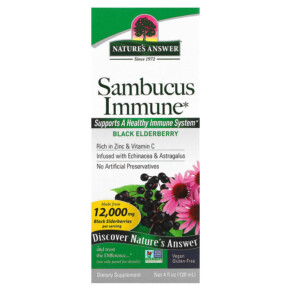 Nature's Answer Sambucus Immune Black Elderberry 12.000 mg 4 fl oz (120 ml) 083000260469