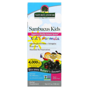 Nature's Answer Sambucus Kid's Formula 4.000 mg 4 fl oz (120 ml) 083000260445