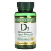 Nature's Bounty D3 125 mcg (5.000 IU) 150 Rapid Release Softgels 074312193774