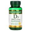 Nature's Bounty D3 250 mcg (10.000 IU) 72 Rapid Release Softgels 074312358739