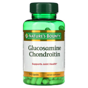 Nature's Bounty Glucosamine Chondroitin 110 Capsules 074312002380