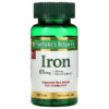 Nature's Bounty Iron 65 mg 100 Tablets 074312413834