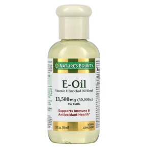 Nature's Bounty Vitamin E-Oil 13.500 mg (30.000 IU) 2.5 fl oz (75 ml) 074312008108