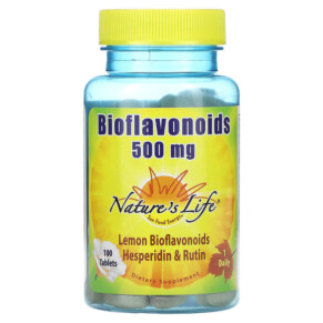Nature's Life Bioflavonoids 500 mg 100 Tablets 040647001510