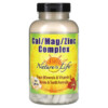 Nature's Life Cal / Mag / Zinc Complex 250 Tablets 040647001930