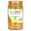 Nature's Truth C + Zinc Immune Support Natural Lemon 60 Vegan Gummies 840093114679