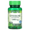 Nature's Truth Citicoline CDP Choline 1.000 mg 30 Quick Release Capsules 840093116673