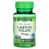 Nature's Truth Extra Strength L-Methyl Folate 7.5 mg 60 Quick Release Capsules 840093116666
