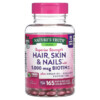 Nature's Truth Hair Skin & Nails with Biotin 5.000 mcg 165 Rapid Release Liquid Softgels 840093102119