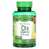Nature's Truth High Potency Vitamin D3 125 mcg (5000 IU) 300 Quick Release Softgels 840093111685