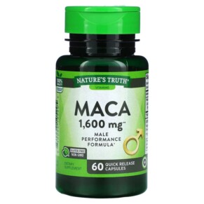 Nature's Truth Maca 1.600 mg 60 Quick Release Capsules 840093105295