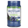 Nature's Truth Men's Multivitamin + B-12 D3 Zinc Natural Blueberry 70 Vegetarian Gummies 840093115393