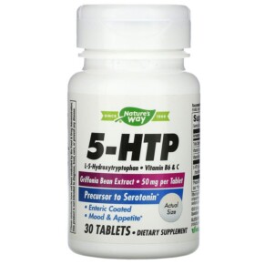 Nature's Way 5-HTP 50 mg 30 Tablets 033674452400