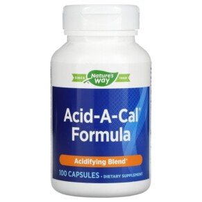 Nature's Way Acid-A-Cal Formula 100 Capsules 763948011513