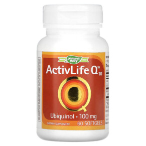 Nature's Way ActivLife Q10 100 mg 60 Softgels 763948065165