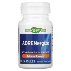 Nature's Way ADRENergize Adrenal Energy 50 Capsules 763948040858