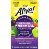 Nature's Way Alive! Complete Premium Prenatal Multivitamin 200 mg 60 Vegetarian Softgels 033674112090