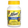 Nature's Way Alive! Diabetic Multivitamin 60 Tablets 033674123713