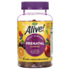 Nature's Way Alive! Prenatal with Plant DHA Orange & Raspberry Lemonade 90 Gummies 033674104880