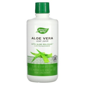 Nature's Way Aloe Vera Leaf Juice 33.8 fl oz (1 L) 033674142806
