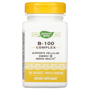 Nature's Way B-100 Complex 100 Capsules 033674405215