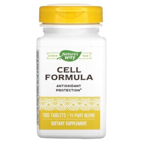 Nature's Way Cell Formula 100 Tablets 033674451410