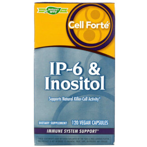 Nature's Way Cell Forté IP-6 & Inositol 120 Vegan Capsules 763948058020