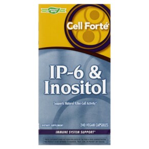 Nature's Way Cell Forté IP-6 & Inositol 240 Vegan Capsules 763948058006