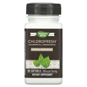 Nature's Way Chlorofresh Chlorophyll Concentrate 50 mg 90 Softgels 358008035501