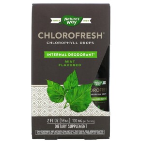 Nature's Way Chlorofresh Chlorophyll Drops Mint 2 fl oz (59 ml) 033674100080